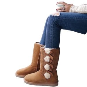 Koolaburra by UGG Victoria Suede Bow Tall Boots